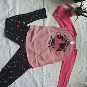 Set of 4 used winter pijamas